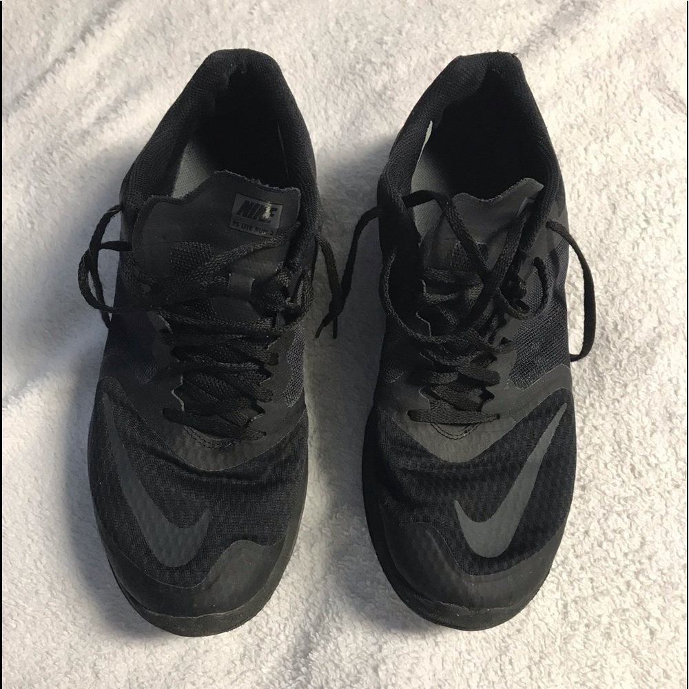 All Black Nike Sneakers